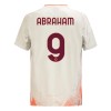 Camiseta de fútbol AS Roma Abraham 9 Segunda Equipación 2024-25 - Hombre